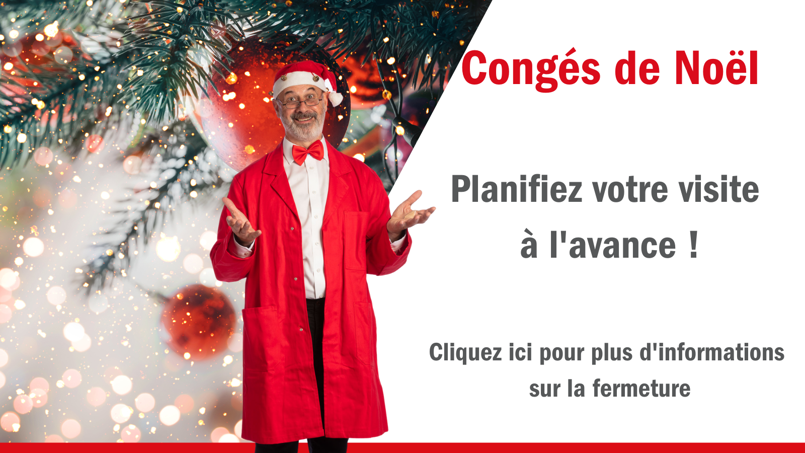 Congés de Noël